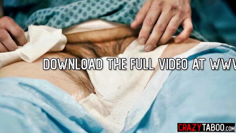 Tommy Pistol in taboo medical experiment with exposed patient exam