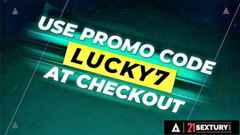 21Sextury promo code Lucky at checkout banner for hardcore porn discounts