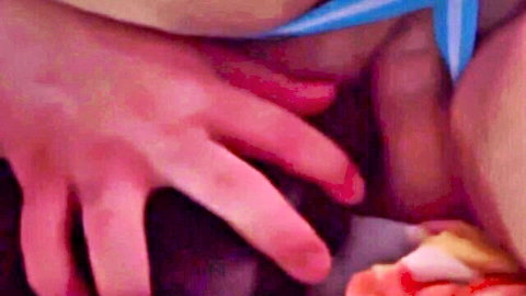 PlushPile teases with hand on thick manstick in intimate closeup