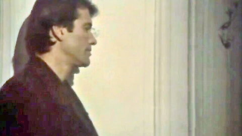 Anne Fontaine as Mathilde in 1990 French erotic series, male co-star profile view