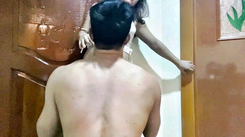 EL Swallow as Pinay student seducing crush in lingerie during field trip