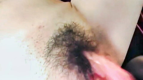 Japanese lesbian femdom BDSM punishment with body hair plucking