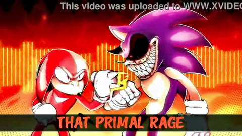 Knuckles and Shadow in primal rage furry hentai encounter