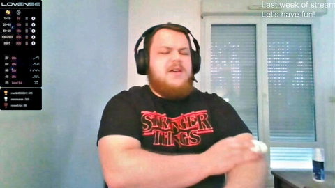 Dr_feelsgood bearded guy in closeup gay assplay domina scene