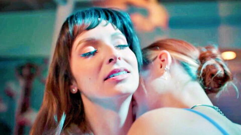 Siri Dahl whispers seductively to Lexi Luna in steamy lesbian preview