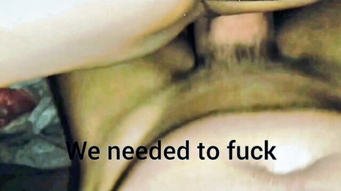 Anna's messy creampie pussy after stranger fuck - Esteban y Anna