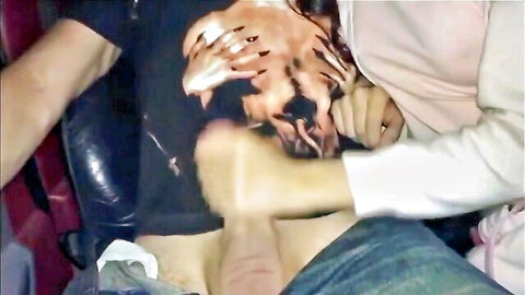 Amateur Italian brunette blowjob and cumshot in mouth