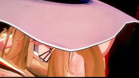 Phoebe as sexy nun in pink hat and lingerie from Wuthering Waves