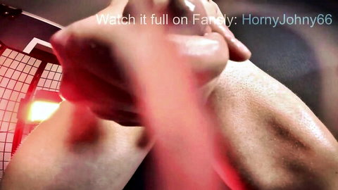 HornyJohny66 femboy cum compilation thumbnail with gripping hands