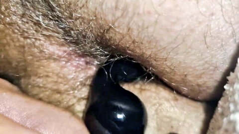 Tim Bever close-up anal plug insertion in buttfuck teaching
