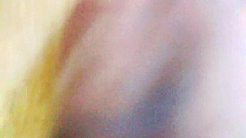 Webcam stud in POV penetration and drinking action
