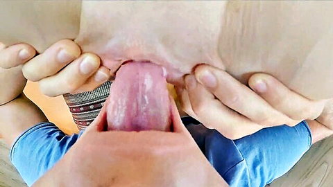 MrPussyLicking extreme close-up POV clit licking and pussy eating