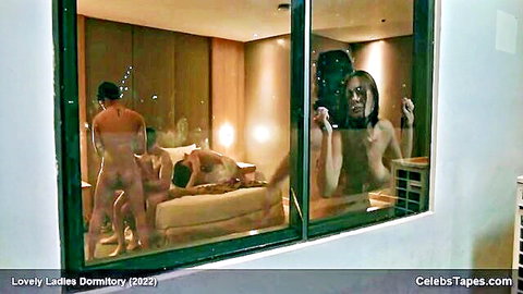 Andrea Garcia nude topless in steamy threesome sex scene