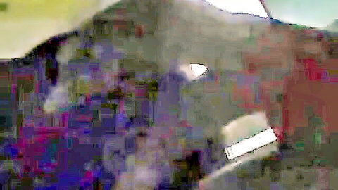 Blurry closeup of creampie dripping from wet Asian pussy lips