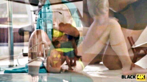 Lady Dee in steamy interracial bikini encounter with black stud