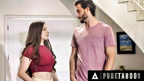 Spencer Bradley in red crop top chats with stepson, Jennifer White watches taboo scene