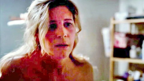 Angela Cervantes nude tits in intense La Furia 2025 scene