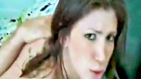 Indigo Augustine in steamy foursome, arched back and intense gaze