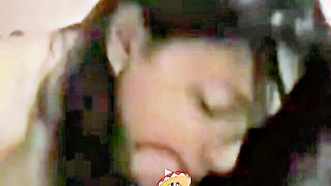 Mexican big titty babe close-up oral pleasure