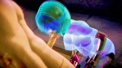 Cyberpunk 2077 holographic girl sex 3D animation thumbnail