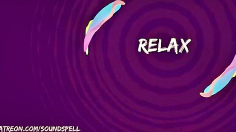 Soundspell's hypnotic RELAX trance thumbnail for gentle domme HFO training
