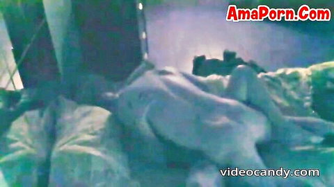 Hot slut lying nude on couch, legs spread in impregnation scene