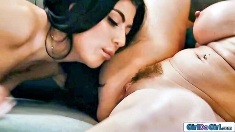 Hot stepmom giving intense blowjob to stepson in steamy close-up
