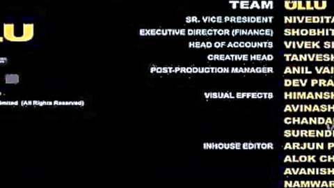 Shaukiya Part 01 2024 Ullu Web Series production credits thumbnail