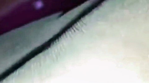 Blurry closeup of smooth bubble butt and legs in amateur gay foreplay