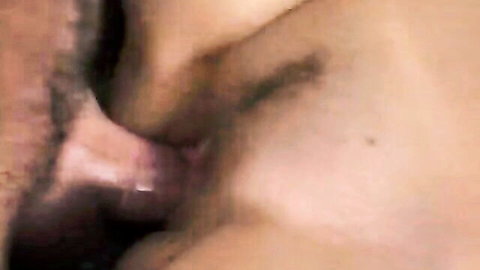 Close-up of hot chick's wide pussy being passionately penetrated