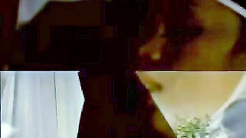 Exploited nuns in white habits, blurred adult scene thumbnail