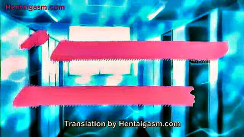 New 2023 hentai trailers preview with pink bars and blue glow