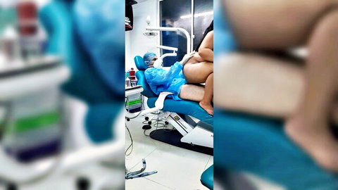 Melody Tarly seduces dentist, rides him in hot office encounter