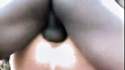 Ebony wife creampied by massive BBC in cuckold interracial scene