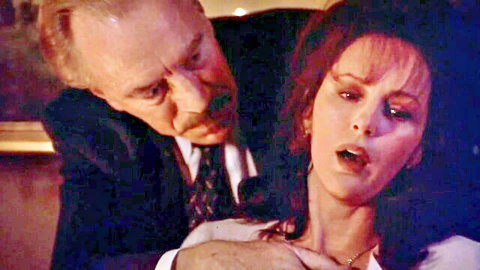 Bonnie Bedelia as Polly Chalmers in intense intimate moment with older man, Needful Things 1993