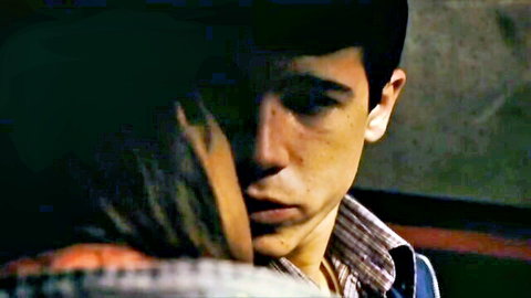 Adriana Ugarte intimate embrace with young man in Doghead 2006 nude scene