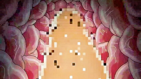 Abstract close-up of pink and orange sensual lips, erotic art style