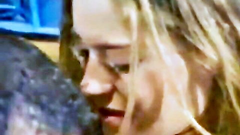 Anja Juliette Laval blonde teen in intimate close-up moment