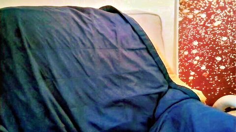 Amateur gay friends homemade fucking under dark blanket