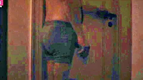 Ane Stensgaard Juul topless from behind in Ingen vej tilbage 2022 sex scene
