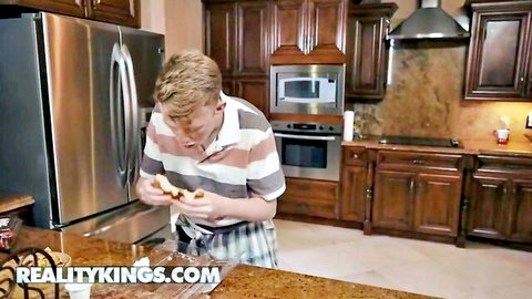 Richelle Ryan MILF in teasing kitchen roleplay scene