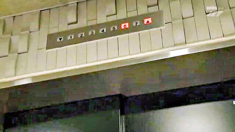 Yumi Kazama in tense elevator scene from massage cuckold JAV NGOD-023