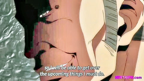 Intense anime girl close-up from The Madder is Plucked & Dyed hentai 2022