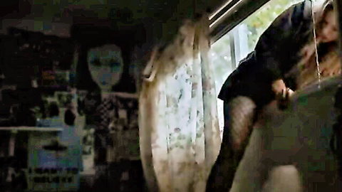 Rain Spencer nude tits in Good Girl Jane (2022) scene