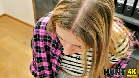 Zlata Shine in open plaid shirt, teasing threesome with Stanley Johnson
