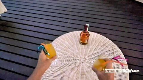 Kaisa Nord in Smooth And Dirty scene with cocktails