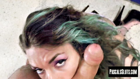 Edone Kaliyuga submissive with old dick near face, Pascals Subsluts