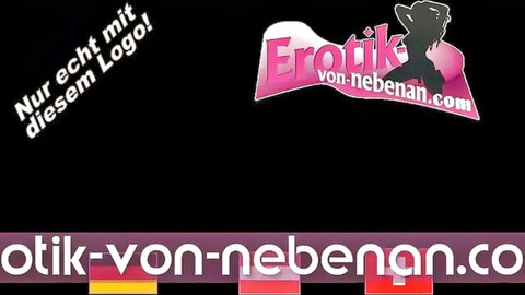 Erotik von nebenan logo watermark with sexy silhouette for German amateur porn