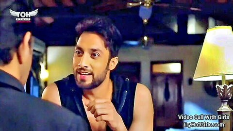 Indian men chatting in sexy web series teaser for video call with girls