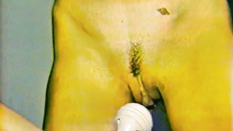 BDSM close-up of male urethral insertion and vibrator in whipping scene